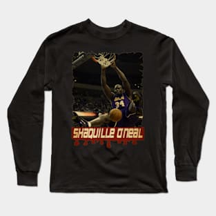 Shaquille O'neal Vintage Long Sleeve T-Shirt